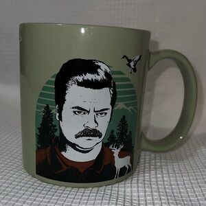 NWT zak! Ron Swanson mug